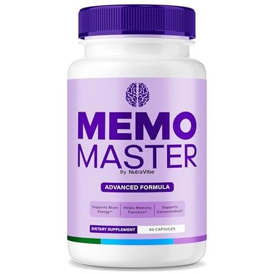 Memo Master Memory Focus Support 60 Capsules Natural Blend