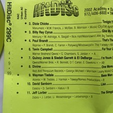 TM Century CD Dixie Chicks Billy Ray Cyrus Quincy Jones Divine David Sandborn 99