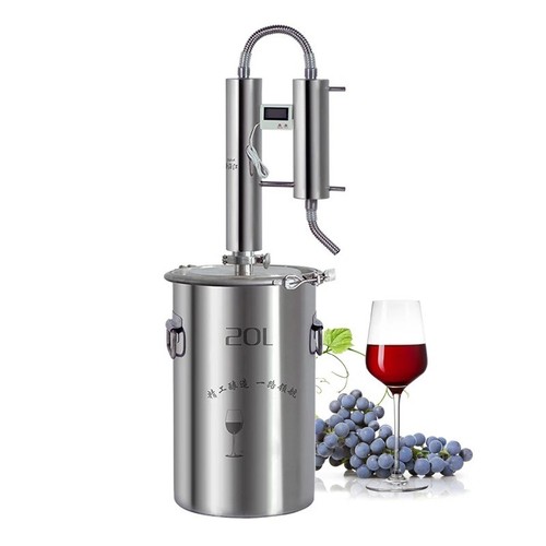 20L Home Distillation Equipment Stainless Steel Small-Scale Brewing Equipment