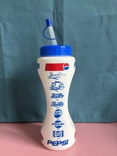 Vintage Pepsi Plastic Sports Water Bottle Lid...