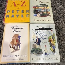 Peter Mayle HCDJ Lot 4 First Editions Provence Travel Memoirs & Capers Book