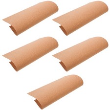  5 Sheets Cork Board Roll: Large Wall-Mounted Pin Board - Decorative Memo Sheets