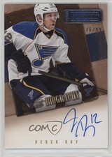 2013-14 Panini Playbook Autobiography 76/99 Derek Roy #AU-DR Auto 0q5