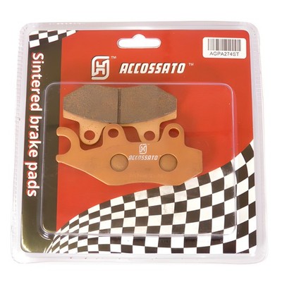 FRONT RECESSED BRAKE PADS FOR KAWASAKI NINJA 500 2024 > 2024 PAIR ST