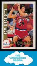 Tom Gugliotta 1992-93 Hoops #476 RC Rookie Washington Bullets Basketball Card. rookie card picture