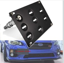 Jdm Front Bumper Tow Hook License Plate Mounting Bracket Holder For Subaru Wrx Jdm Front Bumper Tow Hook License Plate Mounting Bracket Holder For Subaru Wrx