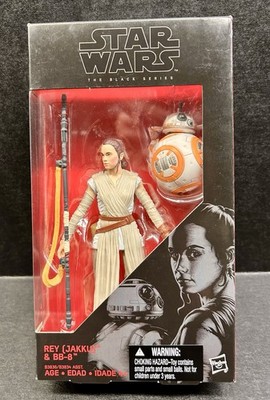 Star Wars The Black Series #02 REY (Jakku) & BB-8 - The Fore Awakens - MISB!