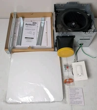 ReVent 110CFM Humidity Sensing Bath Exhaust Fan RVSH110 Switch Included - No Box