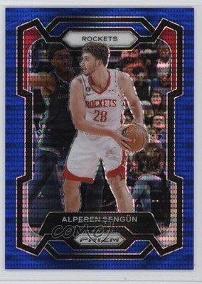 2023-24 Panini Prizm Blue Seismic Prizm 36/99 Alperen Sengun #20 0z9a