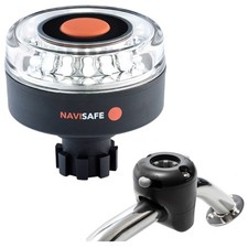Navisafe Navilight 360 2NM w/Navibolt Base Rail Mount - Black 042KIT