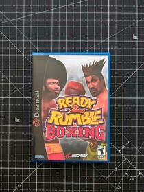 Dreamcast Ready 2 Rumble Boxing Custom Case NO Game or Manual
