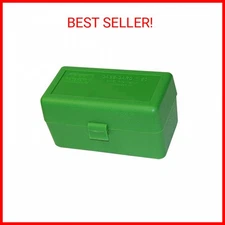 MTM Case-Gard RM-50-10 Rifle Ammo Box 50 Round 220 Swift 243 308 Win 6.5 Creedmo