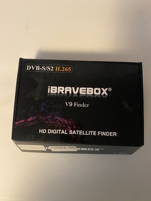 iBravebox V9 Digitaler Satelliten TV Finder - Mini-TV/Receiver LCD Display HDMI
