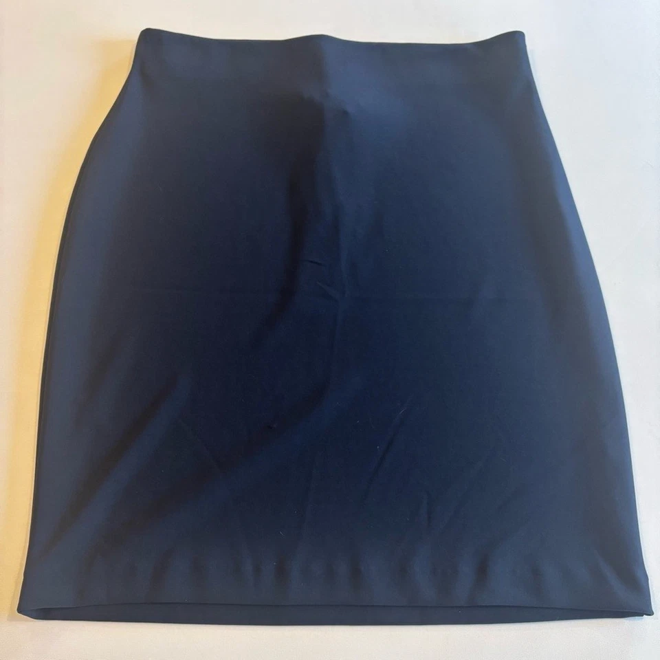 Falda lápiz JOSEPH RIBKOFF azul medianoche 40 midi talla 10 nueva con etiquetas Foto 3 de 4