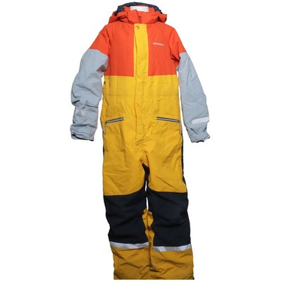 Didriksons, Outdoor Overall, Größe: 140, Orange/Gelb/Blau #Gxn