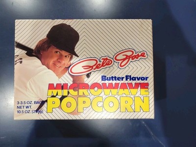 Pete Rose Butter Flavor Microwave Popcorn 3-Pack, 10.5 oz ***DO NOT CONSUME***