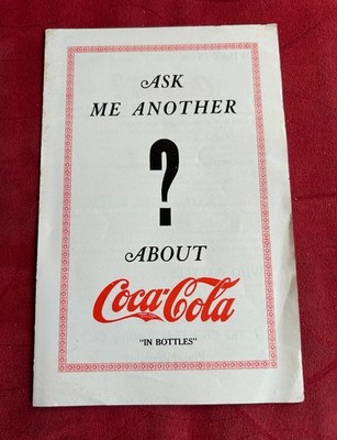 1930s Coca-Cola Bottling Co Ask Me Another ? Flier Poughkeepsie New York
