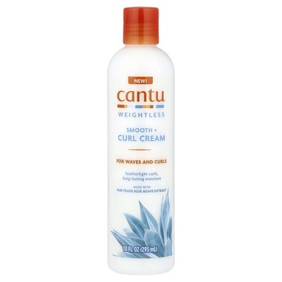 Weightless, Smooth + Curl Cream, For Waves and Curls, 10 fl oz (295 ml)