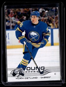2025-26 Upper Deck Young Guns Noah Ostlund Rookie Buffalo Sabres #219
