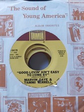 Marvin Gaye & Tammi Terrell--Good Lovin' Ain't Easy To Come By    US TAMLA 45 EX