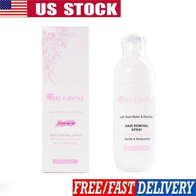 Permanent Stop Hair Growth Inhibitor Spray Removal Foam Painless Delicate US