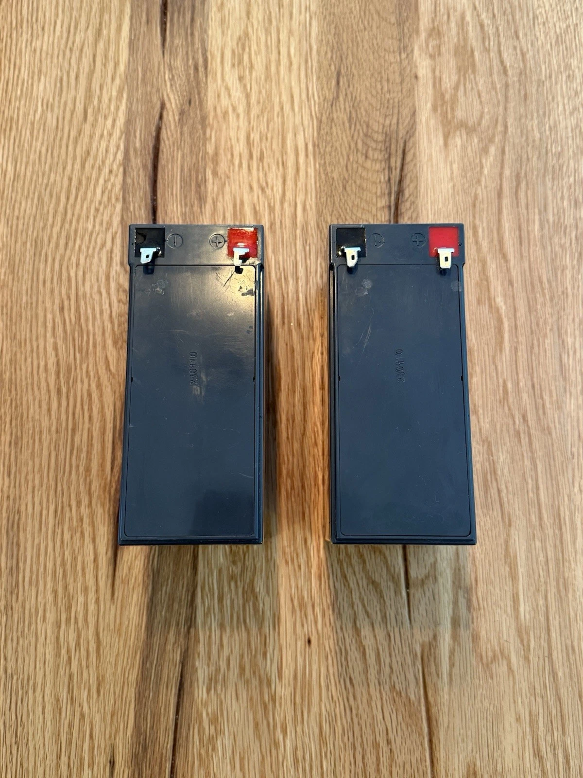 2 Genuine Diamec DMUF12-7.2 7amp Sealed Lead Acid SLA Battery - Good Used Cond 3