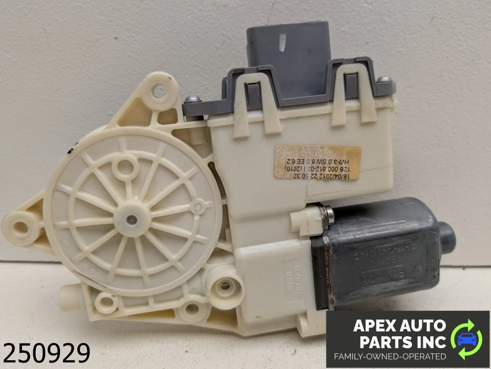 Motor de ventana eléctrica puerta delantera izquierda Ford Fusion 2010-2012 OEM 2,5 L Foto 4 de 4