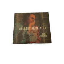 Delbert McClinton Signed Cost Of Living Cd Good Fast Ship