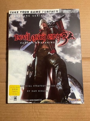 BradyGames Devil May Cry 3: Dante's Awakening Official Strategy Guide W/Foldout