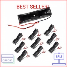 ACEIRMC 10pcs 18650 Battery Clip 1 Slots 3.7V Plastic 18650 Battery Storage Box