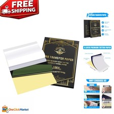 Hygienic 100 Sheets A4 Tattoo Transfer Paper - Smooth and Reliable Transfers