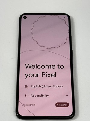 Google Pixel 5 128GB GTT9Q Just Black (Unlocked) Smartphone - Good