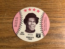 Rod Carew 1976 MSA Isaly's Sweet William Disc