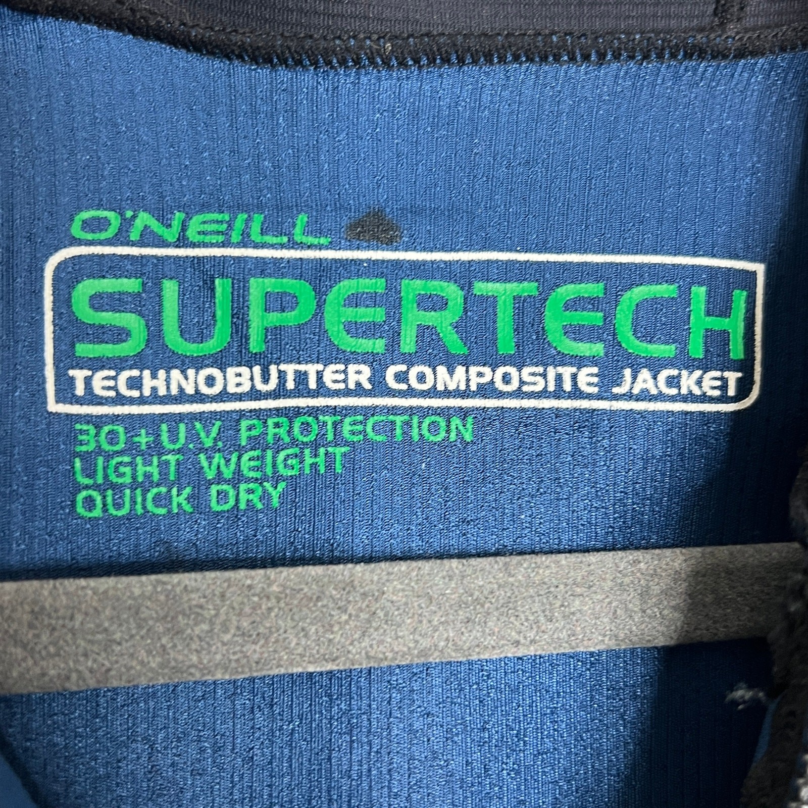 O’Neill Supertech Full Zip Packable Jacket Black … - image 2