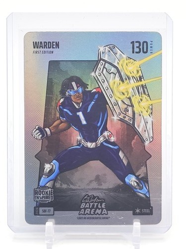 WARDEN CAM WARD 2026 BO JACKSON BATTLE ARENA FIRST EDITION #SBF-77 STEEL Q3735