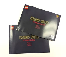 LEGO Camp Nou FC Barcelona 10284 **Instruction Booklet Manuals Only** Soccer