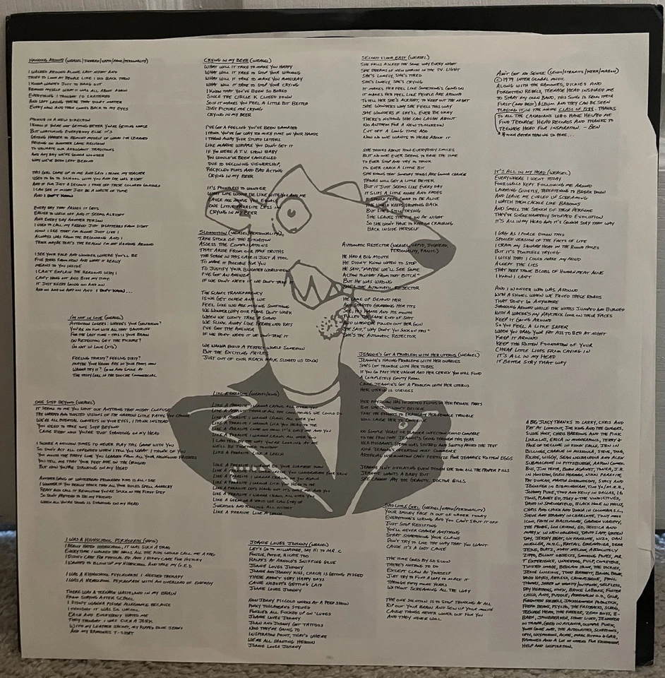 Screeching Weasel / Wiggle 1993 US LP Lookout! Records Lookout 063 - Image 4 of 4