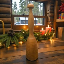 Vintage Wooden Potato Masher Rustic Farmhouse Primitive Decor Antique 