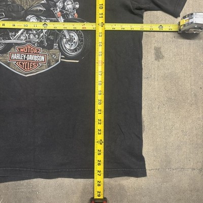 VTG 1998 Harley-Davidson Big Moose Portland Maine T-Shirt Mens M