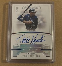 2021 Panini Flawless Auto Torii Hunter FA-TH 01/25. Twins, Angels, Tigers