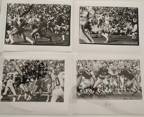 1970s photos  Oakland Raiders Ken Stabler Football  Group Of 11   - product listing photo