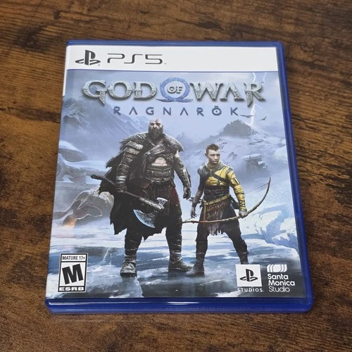 God of War Ragnarok (Sony PlayStation 5, 2022) game & case