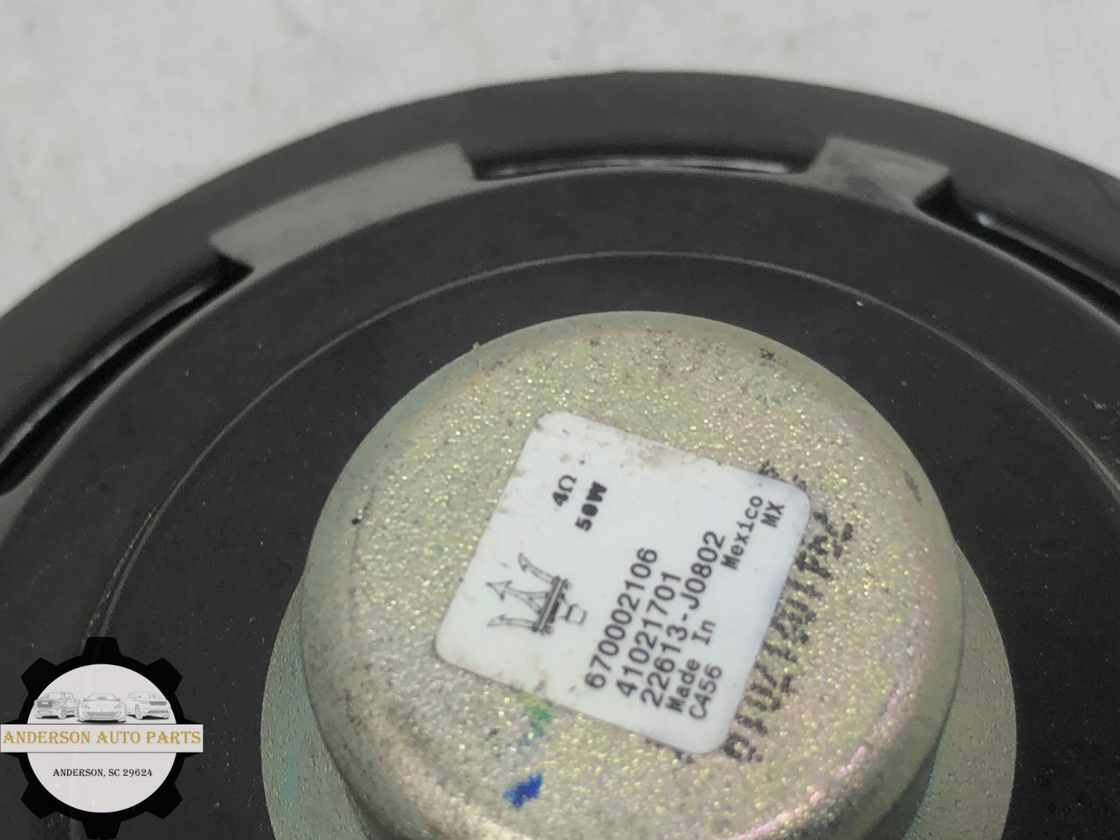2014-2020 MASERATI QUATTROPORTE FRONT OR REAR DOOR SPEAKER SET X2 OEM