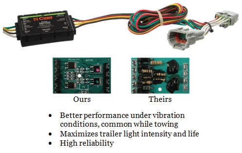 Curt Class 3 Trailer Hitch & Wiring w/Hitch Lock for Lincoln Town Car Foto 4 de 4