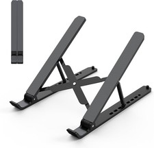 Laptop Stand for Desk, Adjustable Foldable Portable for 10-15.6  Laptops