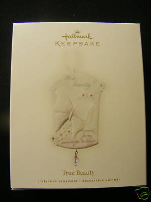 Hallmark Ornament True Beauty '08 MIB 19-1
