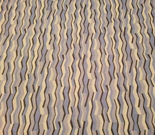 21" Gatsby P&B Textiles Roaring 1920's 20's Art Deco Geometric Pale Yellow Grays