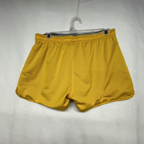 West Virginia Mountaineers Shorts Girls Large logo mesh reversible drawstring - Picture 9 of 10