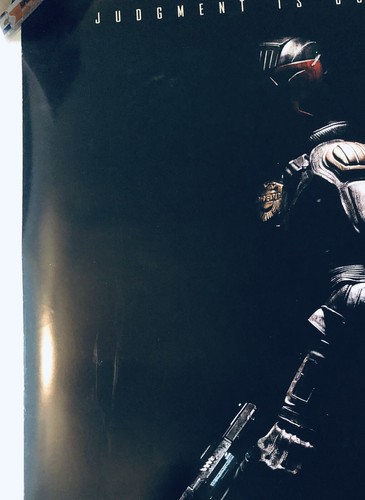 DREDD Original Movie Poster DS 27 X 40 Rolled Advance Preowned Ultra Rare - Bild 8 von 12