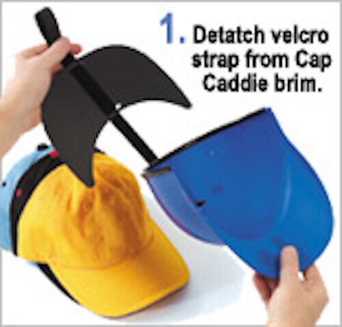 CAP CADDIE HAT PROTECTION STORAGE SOLUTION PICK YOUR COLOR BUY MULTIPLE AND SAVE - Picture 1 of 17